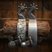 Cody Anthony Silver Mounted 8pt Spurs Tack - Spurs Cody Anthony