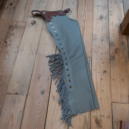 Teskey's Half-Breed Twisted Fringe Shotgun Chaps Tack - Chaps & Chinks Teskey's