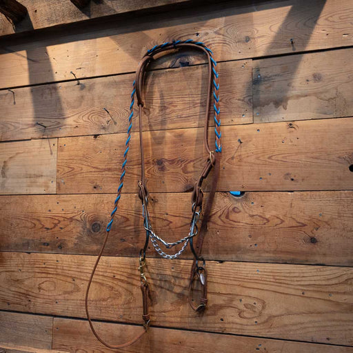 Cow Horse Supply Twist Shanked Snaffle Gag Bridle Rig Tack - Rigs Professional's Choice