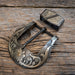 Scribner 2 Pc.Flower Buckle 027 ACCESSORIES - Additional Accessories - Buckles Dale Scribner