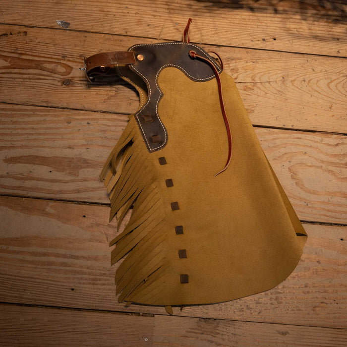 Kid's 20" WLC's Stepthrough Chaps - Select Color Tack - Chaps & Chinks WLC Tan w/Black