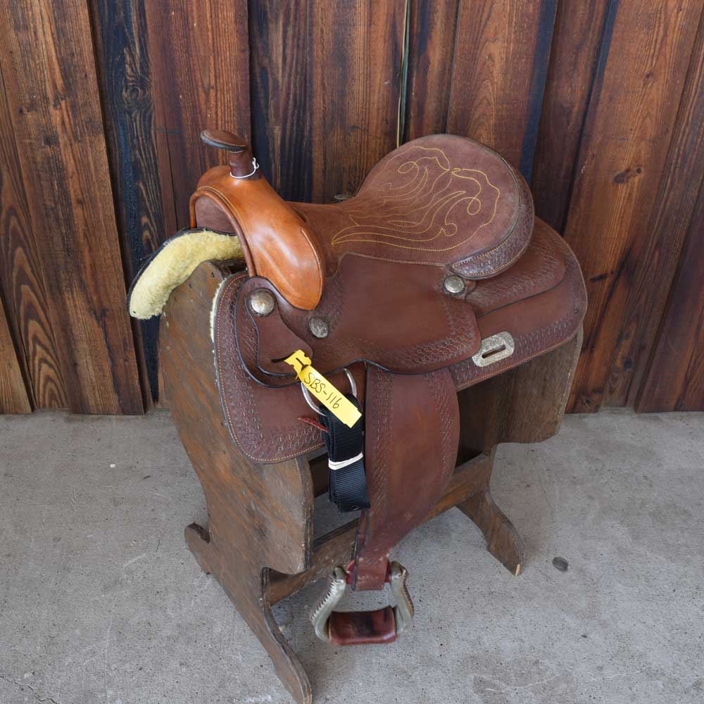 Used 15" Pleasure Saddle Decor Only Non Rider Sale Barn Teskeys   