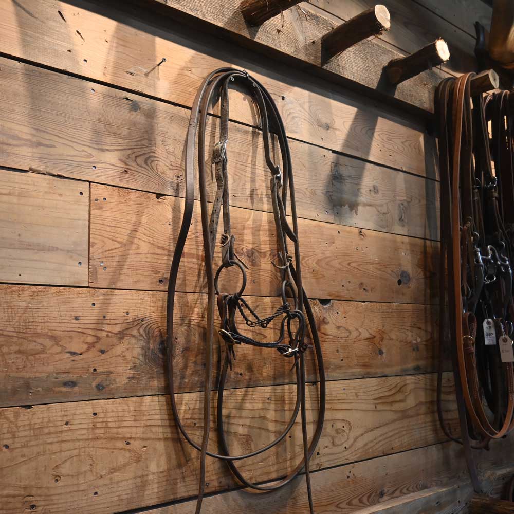 Bridle Rig with Double Twisted Wire Snaffle -  SBR110 Sale Barn MISC   