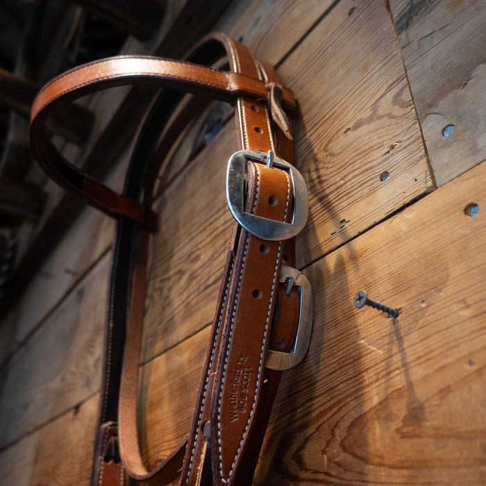 Bob Scott Browband Headstall w/ Throat Latch