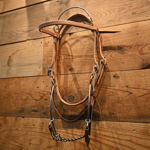 Cow Horse Supply - Headstall Rig - Sliding Twisted-Wire Gag CHS210 Tack - Training - Headgear Cow Horse Supply   
