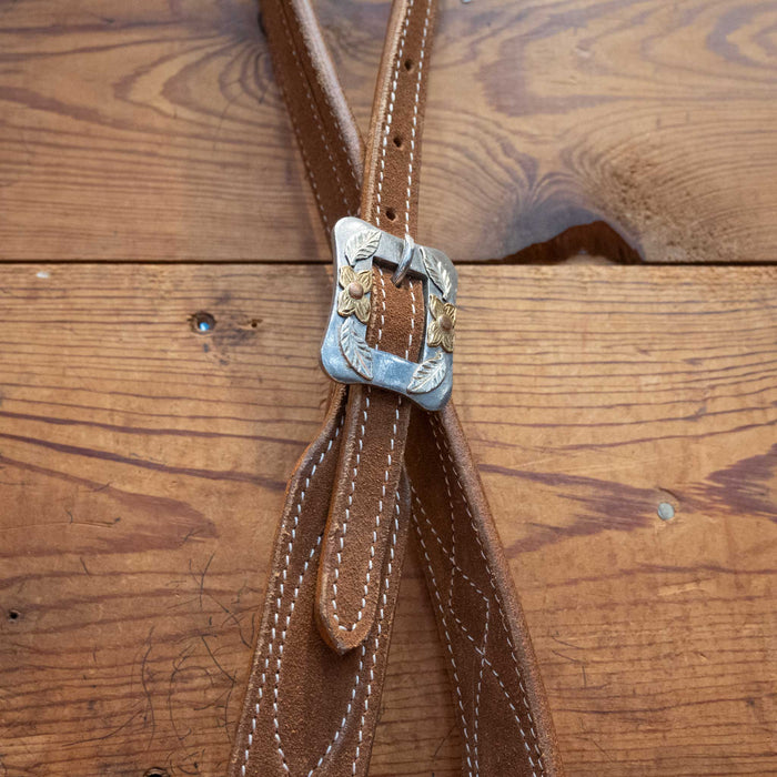 Brown 3/4" Split Ear Headstall