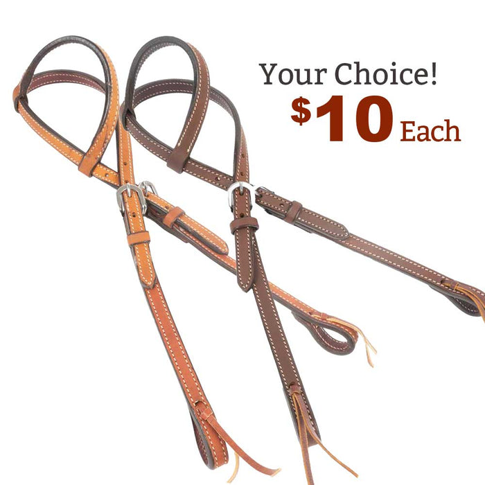 NEW Teskey's Stitched One Ear Headstall - Your Choice