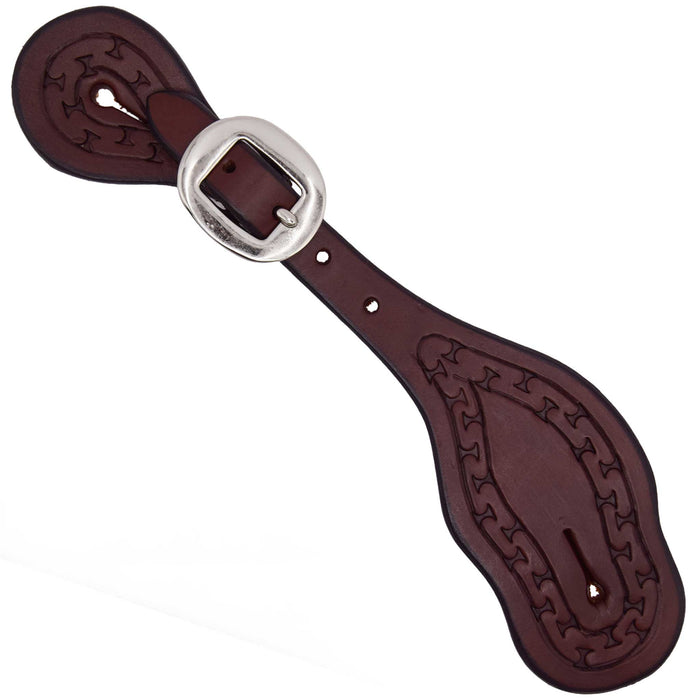 Teskey's Spur Straps w/Running W