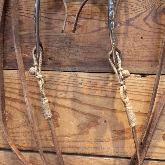 Cutrell Bit w/ Clint Gregory Headstall, Reins & Cavesson