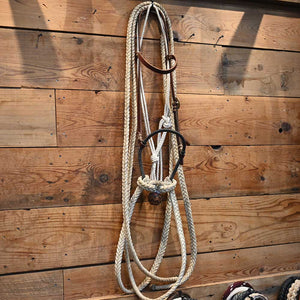 Bosal with Loping Hack Rig BOSAL068 Tack - Bosals MISC