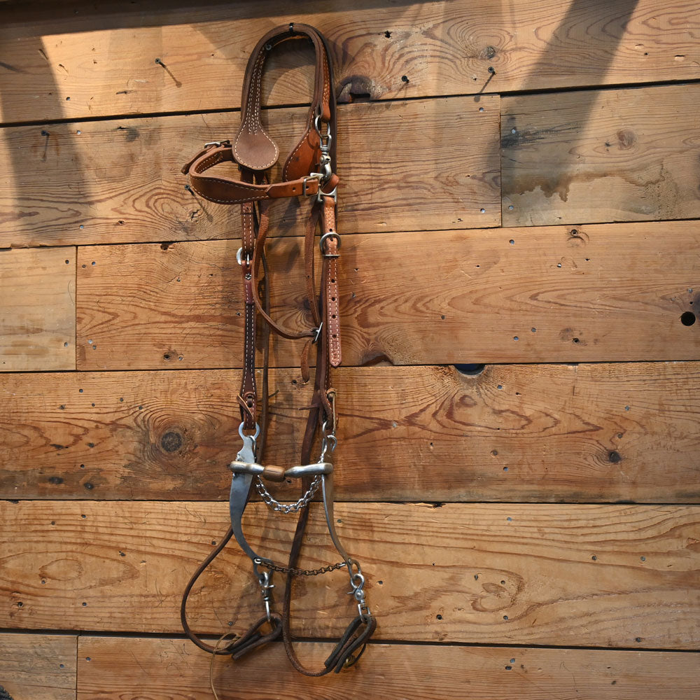 Bridle Rig - Straight Bit with Roller - SBR625 Sale Barn MISC