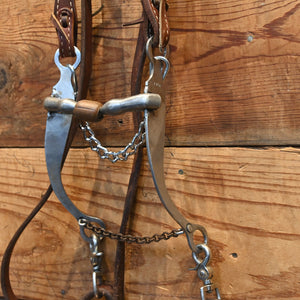 Bridle Rig - Straight Bit with Roller - SBR625 Sale Barn MISC