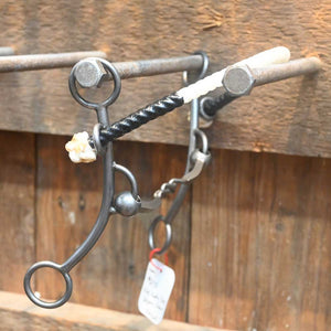 Flaharty Reg' Betty Combo Square Center Chain Bit FH369 Tack - Bits, Spurs & Curbs - Bits Flaharty   