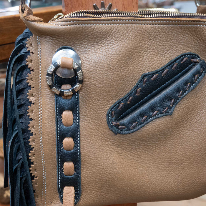Handmade Crossbody Chap Purse
