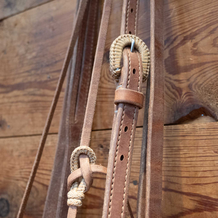 Cutrell Bit w/ Clint Gregory Headstall, Reins & Cavesson