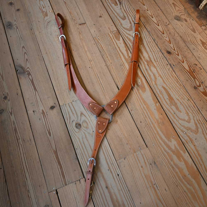 Craig Lewis - Handmade Pulling Collar CLBC007 Tack - Breast Collars Craig Lewis   