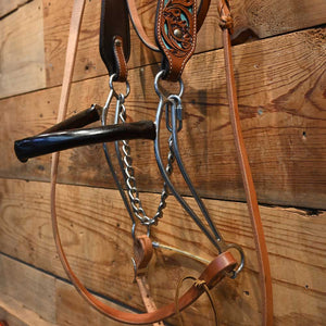 Barrel Rig - Carol Goosetree Hackamore - RIG574 Tack - Rigs Carol Goosetree   