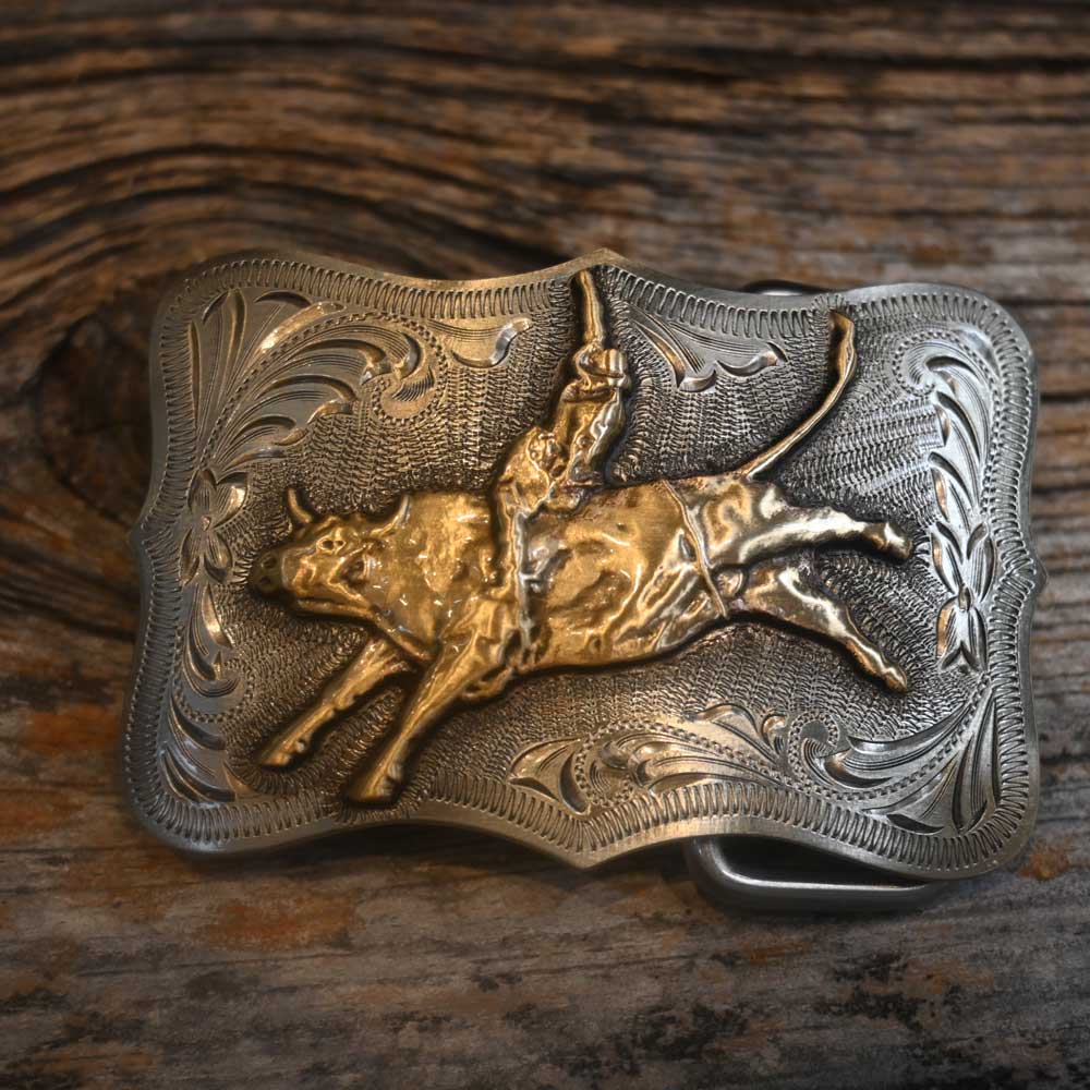 Teskey's Bull Rider Buckle   _CA799 ACCESSORIES - Additional Accessories - Buckles Teskey's   