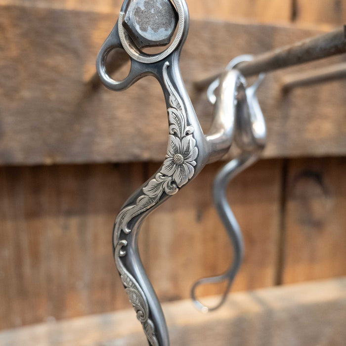 R. Looper #27-2025 Silver Engraved Port Bit 1835