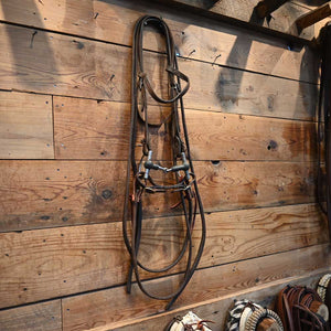 Bridle Rig - O-Ring - Rubber Mouth Snaffle Bit SBR528 Sale Barn MISC   