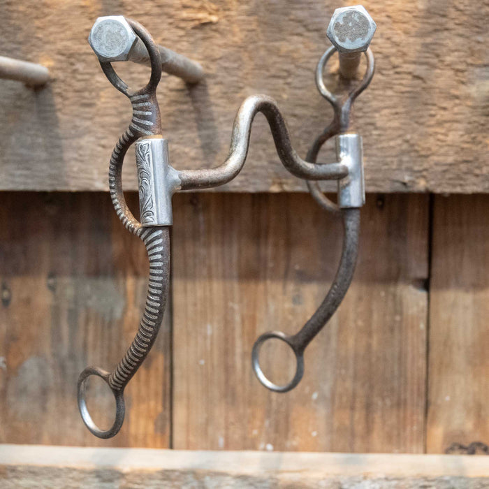 Oilworth Inlayed Silver Shanks w/ Port Bit 1844