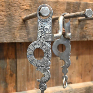 Kamphaus - Silver Mounted Port with Roller Bit - TI1170 Tack - Bits Kamphaus