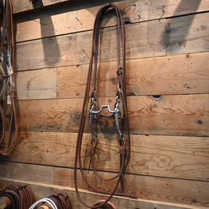 Bridle Rig - Josh Ownbey Cowboy Line Square Hinge Bit RIG855 Tack - Rigs Josh Ownbey Cowboy Line