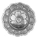 Antique Flower Scalloped Edge Concho Tack - Conchos & Hardware MISC   