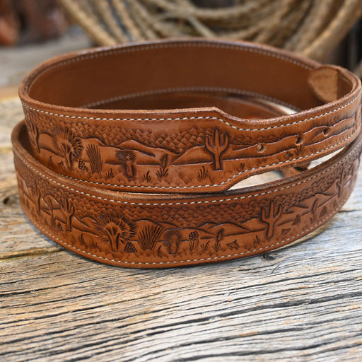 Bohlin Vintage Tooled Leather Belt Collectibles Bohlin