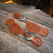 Bob Marrs Poinsettia Spur Straps Tack - Spur Straps Bob Marrs