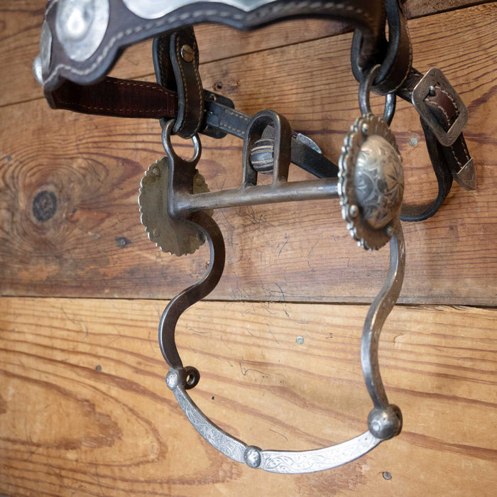 Parade Bridle Set w/ Sterling Silver Conchos