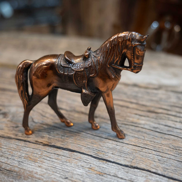 Vintage Heavy Copper Horse Collectibles Vintage