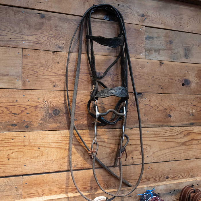 Vintage Tooled Bridle Rig Sale Barn MISC