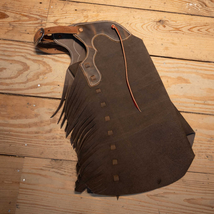 Kid's 22" WLC Stepthrough Chaps - Select Color Tack - Chaps & Chinks WLC Chocolate w/Chocolate