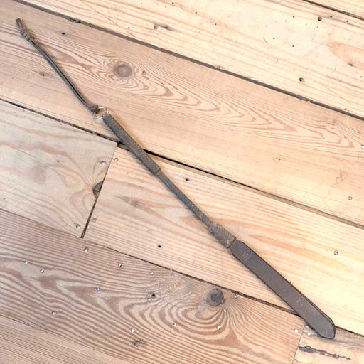 Clint Gregory Handmade 21" Quirt w/Popper Tack - Whips, Crops & Quirts Clint Gregory