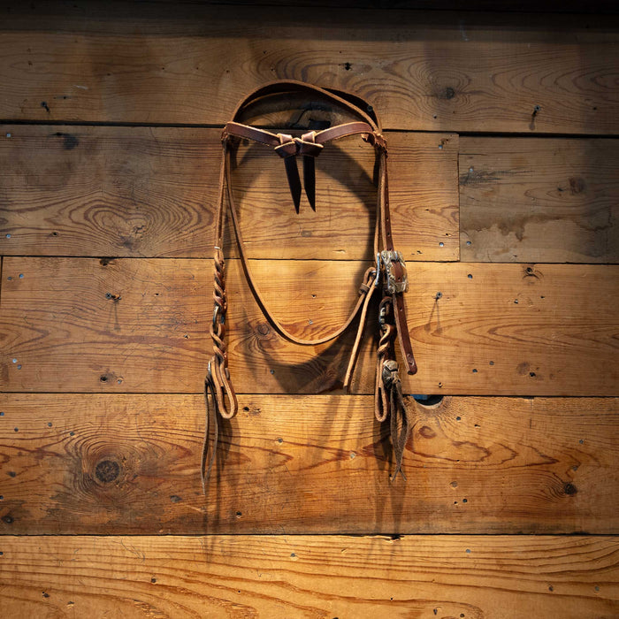Joe Hipp Browband Headstall w/ Teskey's Hardware