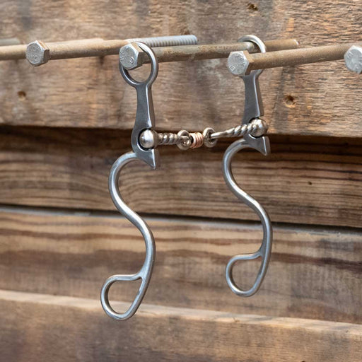 Kerry Kelley 10 Twisted Wire Dogbone Bit Tack - Bits Kerry Kelley