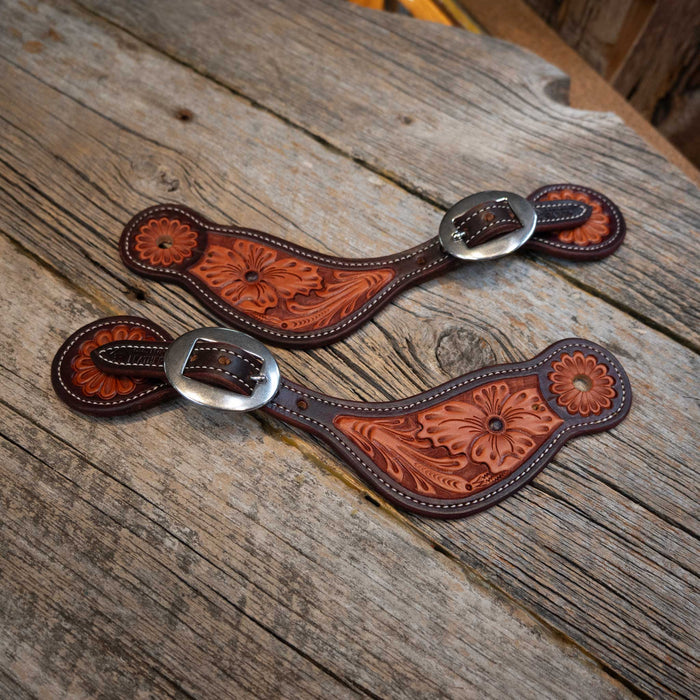 Handmade Ross Bullinger Spur Straps