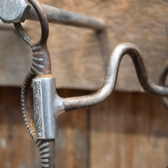 Oilworth Inlayed Silver Shanks w/ Port Bit 1844