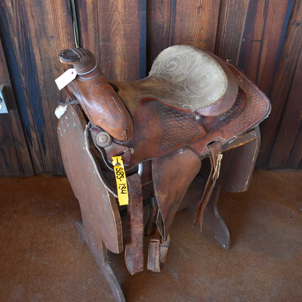 Used 14.5" Decor Only Non-Rider Saddle Sale Barn Teskey's   