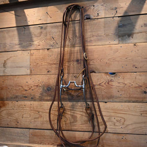 Bridle Rig - Josh Ownbey Square Hinge Slow Twist Bit RIG825 Tack - Rigs Misc