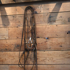 Bridle Rig - Silver Mounted Kerry Kelley 65 - Cathedral RIG992 Tack - Rigs Kerry Kelley