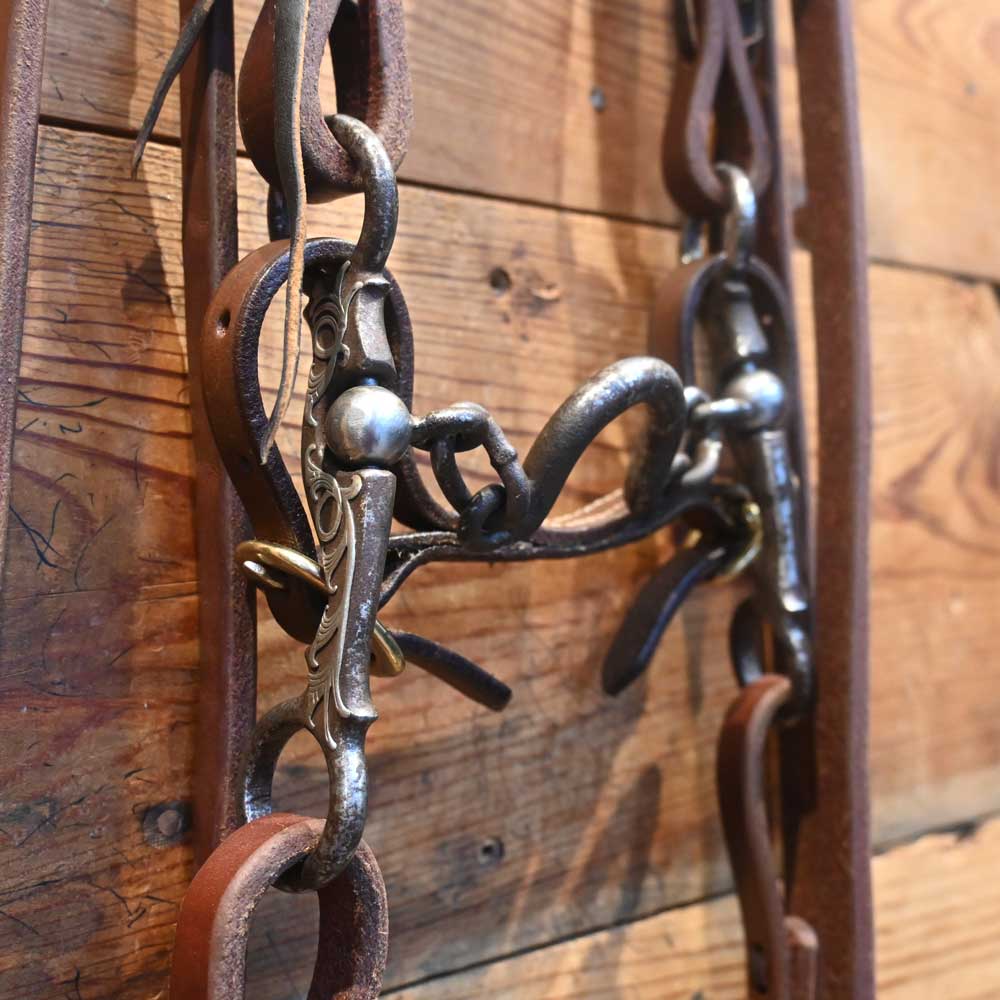 Kerry Kelley Silver Mounted Chain Port Bridle Rig