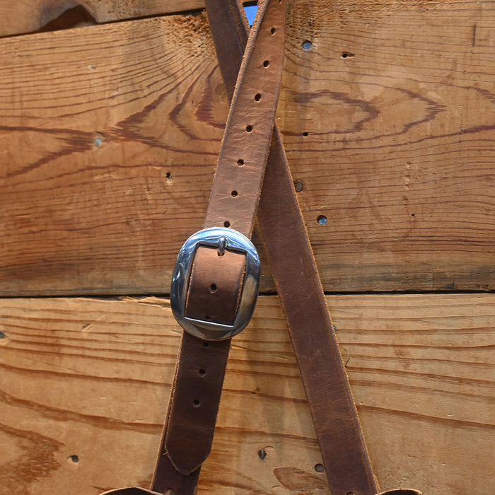 Levi Jones Leather Split Ear Headstall Tack - Headstalls Levi Jones