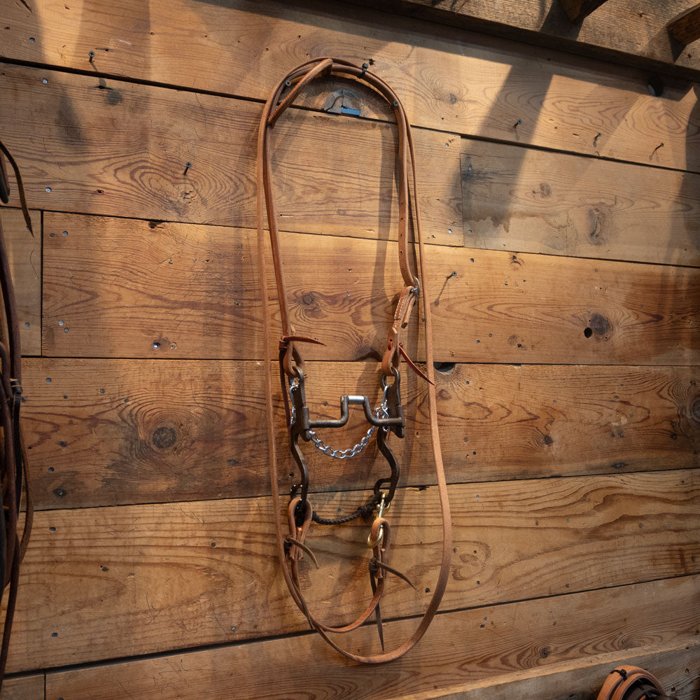 Stamped TM Hinge Port Bridle Rig
