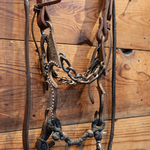Alderson Silver Mounted Chain Bridle Rig Tack - Rigs Gordy Alderson