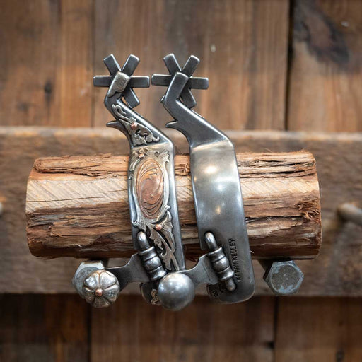 Kerry Kelley Silver & Copper Women's 90 Spurs Tack - Spurs Kerry Kelley
