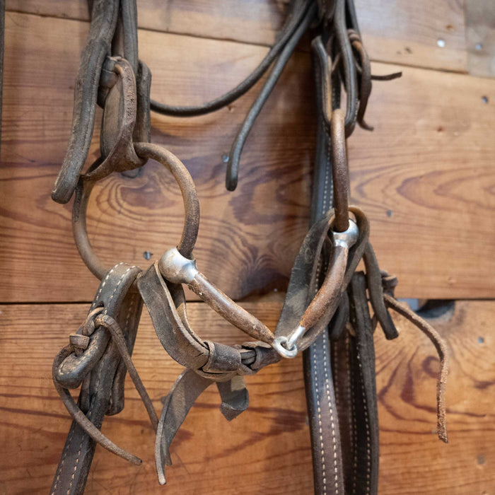 O-Ring Snaffle Bridle Rig w/ Browband Headstall