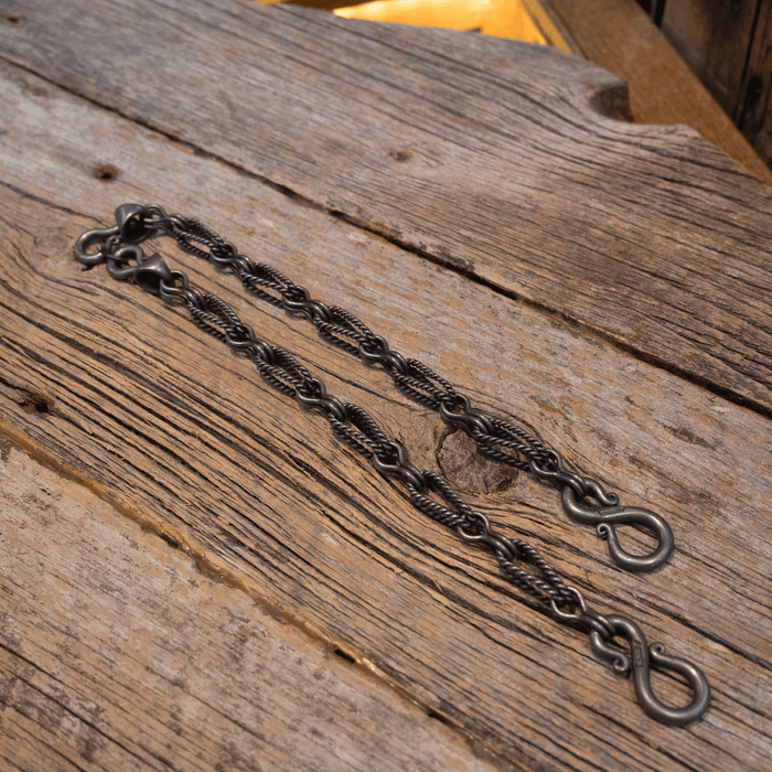 Handmade J. Rice 10 1/2" Rein Chains