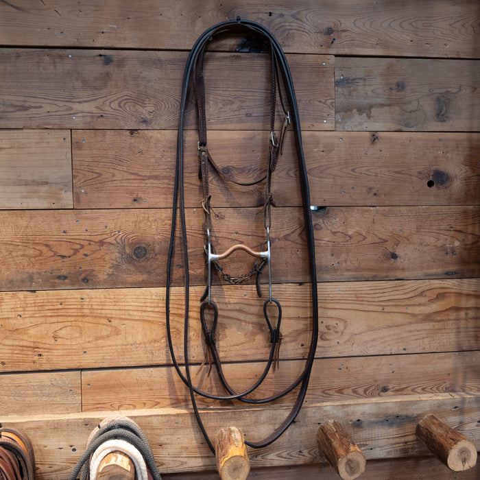 Partrade Copper Port Bit Bridle Rig